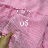  [Vải MM] (204) Vải Tơ Xốp Vuông Nhẹ, Mềm, Lên Sơ Mi, Đầm, Váy Đẹp, Sang Trọng Cần Lót (Giá Bán 0.5m) 