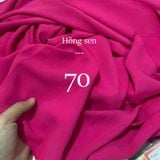  [Vải MM] (301) Vải Lụa Mango Loại 1 Chính Phẩm Mềm, Mượt May  Áo Dài, Sơ Mi, Váy, Đầm, Set Bộ (Giá Bán 0.55m) 