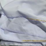  [400] Vải Kate Trắng Học Sinh Chất Lượng Loại Đẹp Lên Áo Sơ Mi Học Sinh (giá bán 0.5m) 