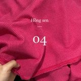  [Vải MM] (403) Vải Sơ Mi Caro 2 Li Mềm, Mát lên Sơ Mi Nam Nữ, Đầm, Set Bộ (Giá bán 0.55m) 