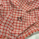  [Vải MM] (404) Vải Kate Caro Chỉ Nổi May Sơ Mi Nam Nữ, Đầm, Váy, Bộ (Giá bán 0.55m) 