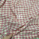  [Vải MM] (404) Vải Kate Caro Chỉ Nổi May Sơ Mi Nam Nữ, Đầm, Váy, Bộ (Giá bán 0.55m) 