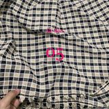  [Vải MM] (404) Vải Kate Caro Chỉ Nổi May Sơ Mi Nam Nữ, Đầm, Váy, Bộ (Giá bán 0.55m) 