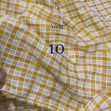  [Vải MM] (404) Vải Kate Caro Chỉ Nổi May Sơ Mi Nam Nữ, Đầm, Váy, Bộ (Giá bán 0.55m) 