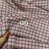  [Vải MM] (404) Vải Kate Caro Chỉ Nổi May Sơ Mi Nam Nữ, Đầm, Váy, Bộ (Giá bán 0.55m) 