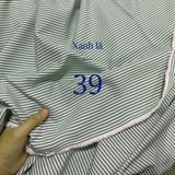  [Vải MM] (406) Vải Kate Sọc Nhỏ May Sơ Mi Nam Nữ, Đầm, Váy, Bộ (Giá Bán 0.55m) 