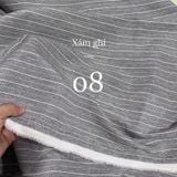  [504] Vải Quần Tây Sọc Xương Cá 18 li Hack Dáng Lên Quần Tây, Vest, Ghi lê, Set Bộ Sang Trọng (Giá Bán 0.55m) 