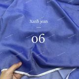  [Vải MM] (801) Vải Jean Lụa Chính Phẩm Mềm, Mát Lên Sơ Mi, Váy, Đầm, Set Bộ (Giá 0.55m) 