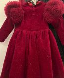  [605] Vải Nhung Cứng Kim Tuyến Mịn Đẹp Lên Áo Dài, Đầm, Váy, Áo Kiểu (giá bán 0.5m) 