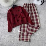  [Vải MM] (838) Vải Dạ Kẻ Caro Dày Vừa, Không Giãn Lên Sơ Mi, Váy, Đầm, Quần, Set (Giá 0.55m) 