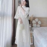  [Vải MM] (233) Vải Tơ Lông Vũ Mềm, Mịn, May Áo Dài, Váy, Đầm, Áo Kiểu (Giá Bán 0.5m) 