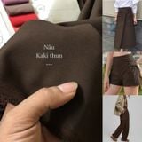  [Vải MM] [811] Vải Kaki Thun TC Loại 1 Chính Phảm Giãn Nhẹ 2c May Quần, Vest, Váy, Đầm (giá bán 0.55m) 