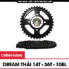 Nhông xích Dream Thái Lan Terasu 428S (14T-36T-100L)
