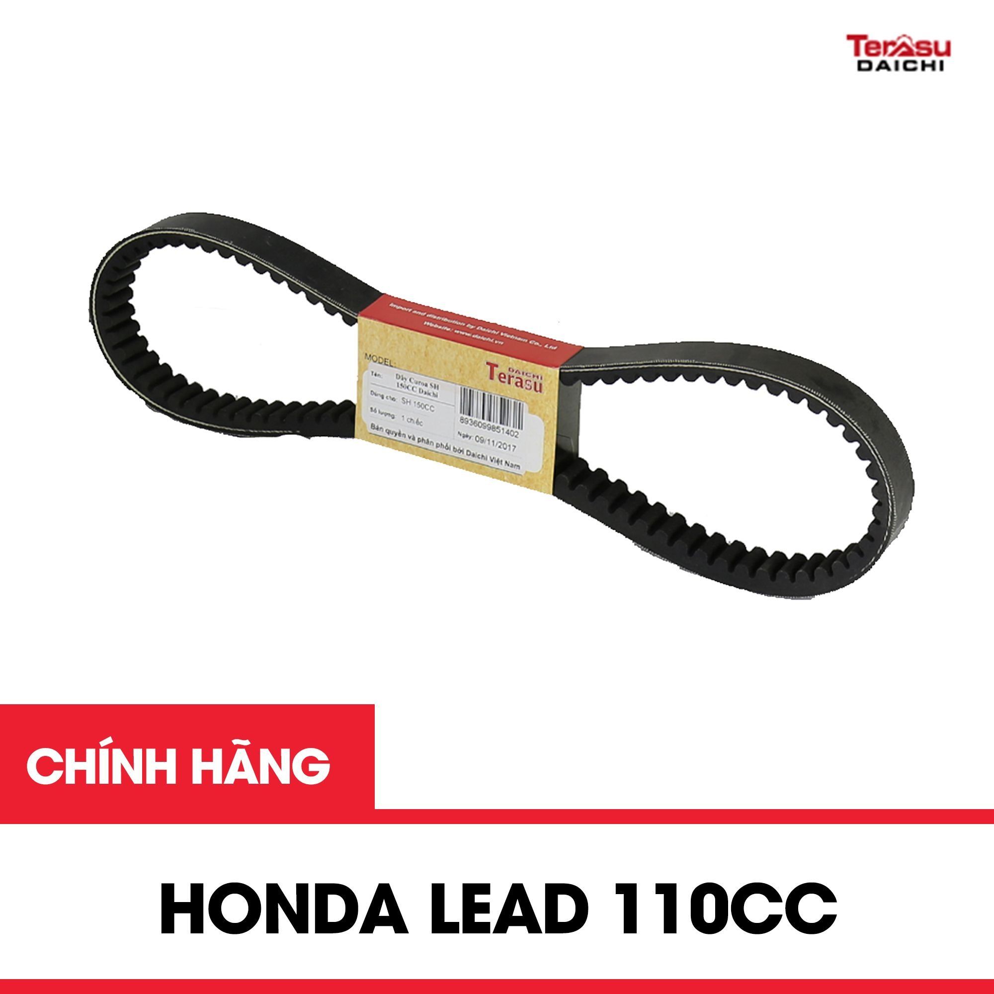 Dây curoa Terasu honda Scoopy, Today 50cc (V669*18 *30)