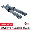 Bộ giảm xóc trước Wave S110 phanh đĩa (Trắng)