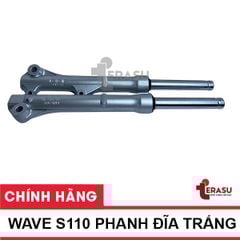 Bộ giảm xóc trước Wave S110 phanh đĩa (Trắng)