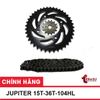 Nhông xích Jupiter V T-Neo 428H Xích thồ (15T-36T-104HL)