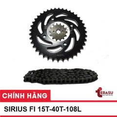 Nhông xích Sirius Fi T-Neo 428 (15T-40T-108L)