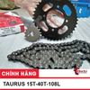 Nhông xích Taurus Terasu 428S ( 15T-40T-108L)