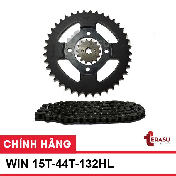 Nhông xích Winer T-Neo 428 (15T-44T-132HL)