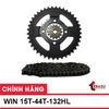 Nhông xích Winer T-Neo 428 (15T-44T-132HL)