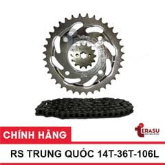 Nhông xích RS Trung Quốc Terasu 428S (14T-36T-106L)