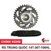 Nhông xích RS Trung Quốc T-Neo 428H Xích thồ (14T-36T-106HL)