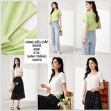  Áo thun cổ vuông khoét lưng an206 