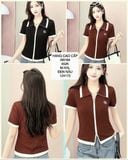  Áo thun dây kéo chữ b an184 