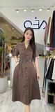  Đầm vest kèm belt RO571 