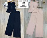  A-set áo sát nách+quần suông c968 