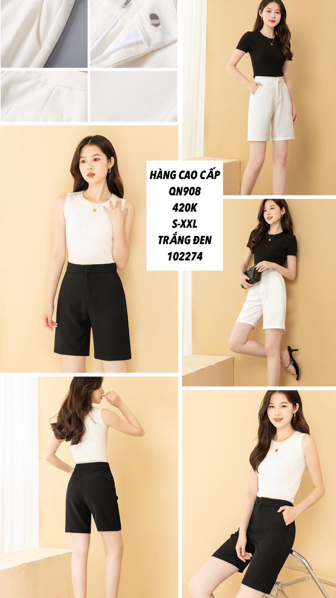  Quần short lửng cao cấp QN908 