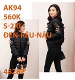  ÁO KHOÁC PHAO THÊU HOA AK94 