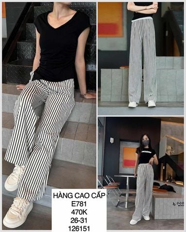  Quần sọc lưng thun SPXOA 