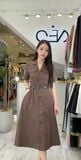  Đầm vest kèm belt RO571 