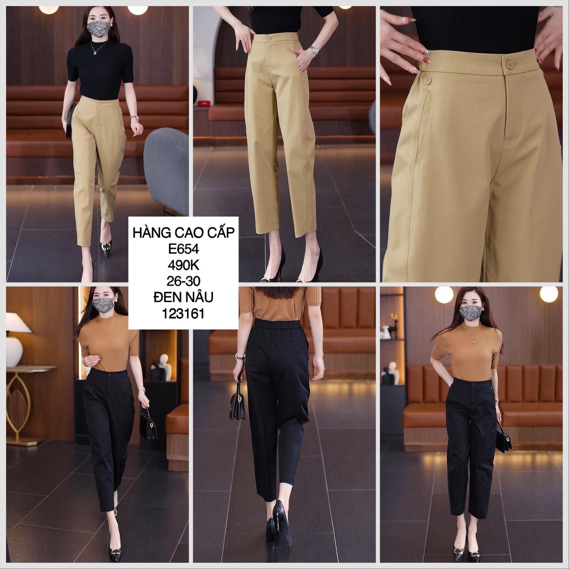  Quần kaki baggy e654 