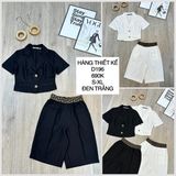  Set áo vest +quần lưng thun d196 