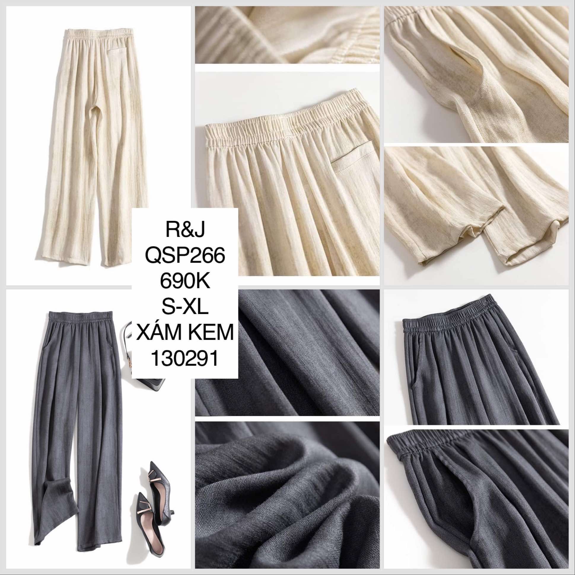  Quần suông màu loang Romeo QSP266 