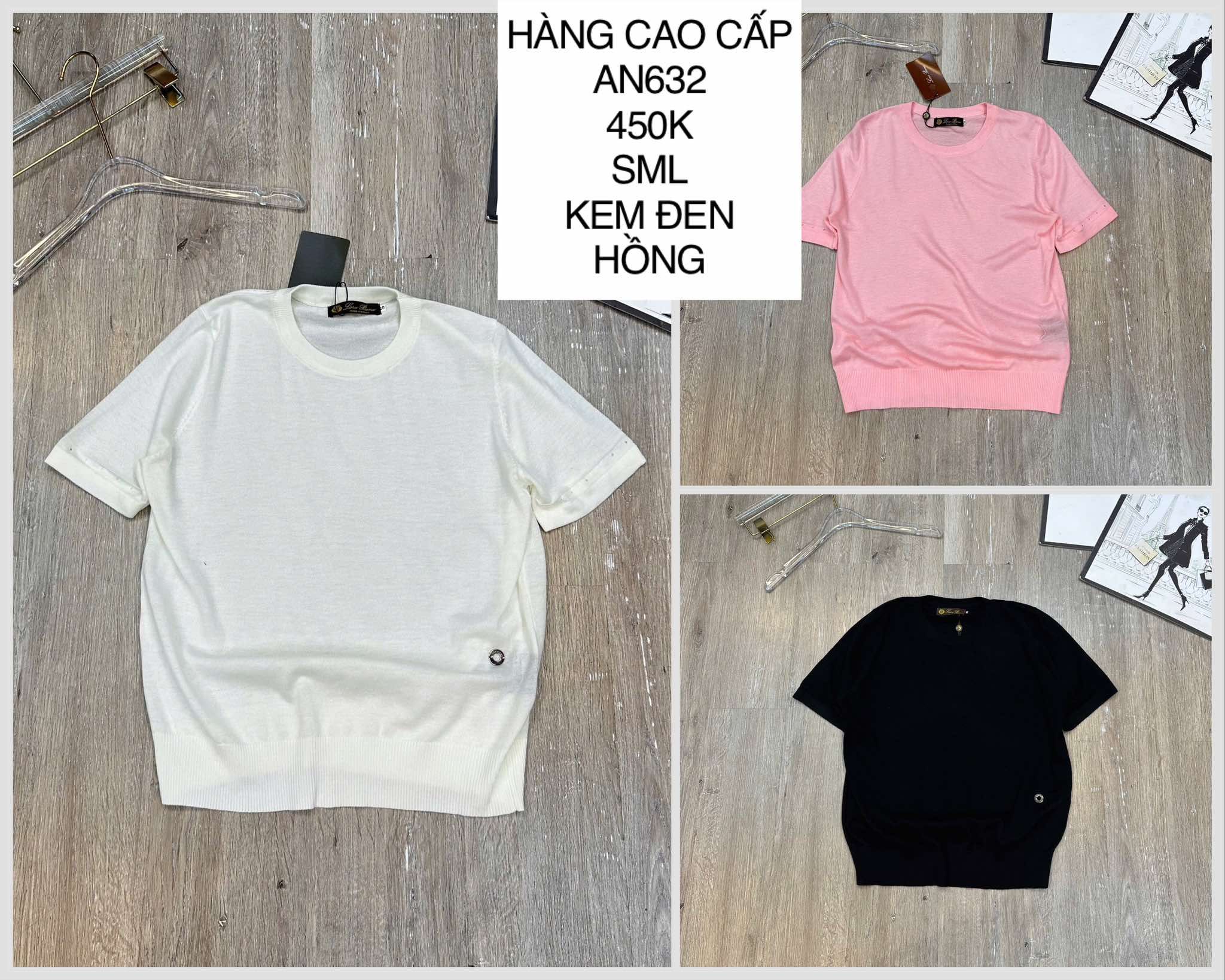  Áo dệt kim basic AN632 