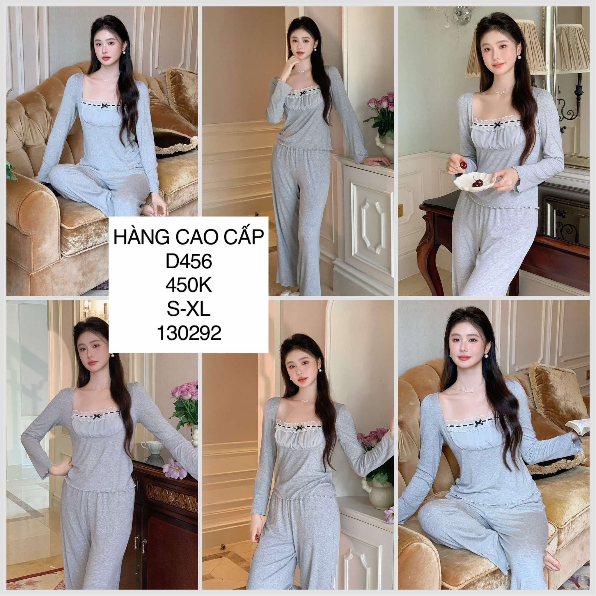  Set bộ thun phối ren ngực D456 