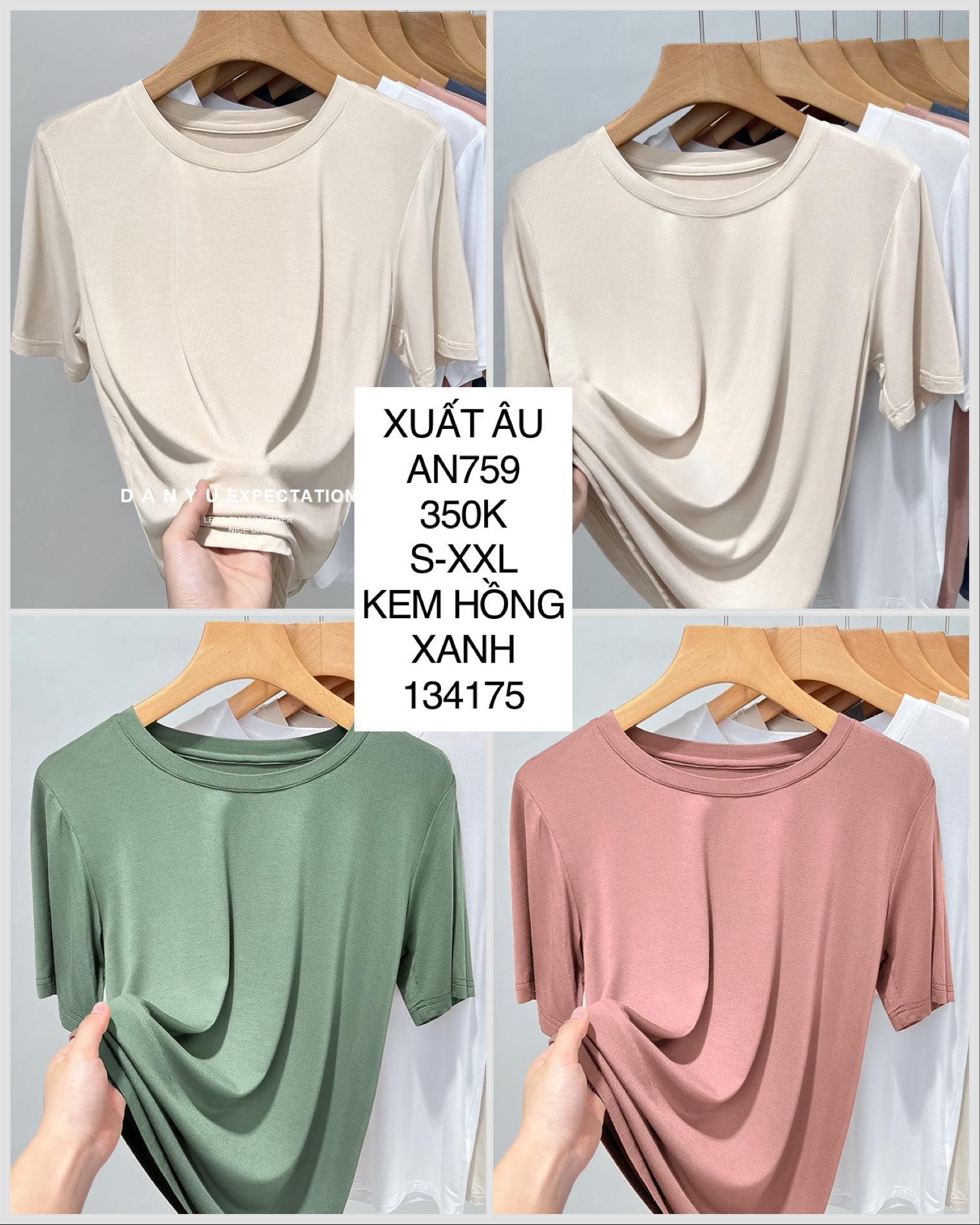  Áo thun lụa AN759 