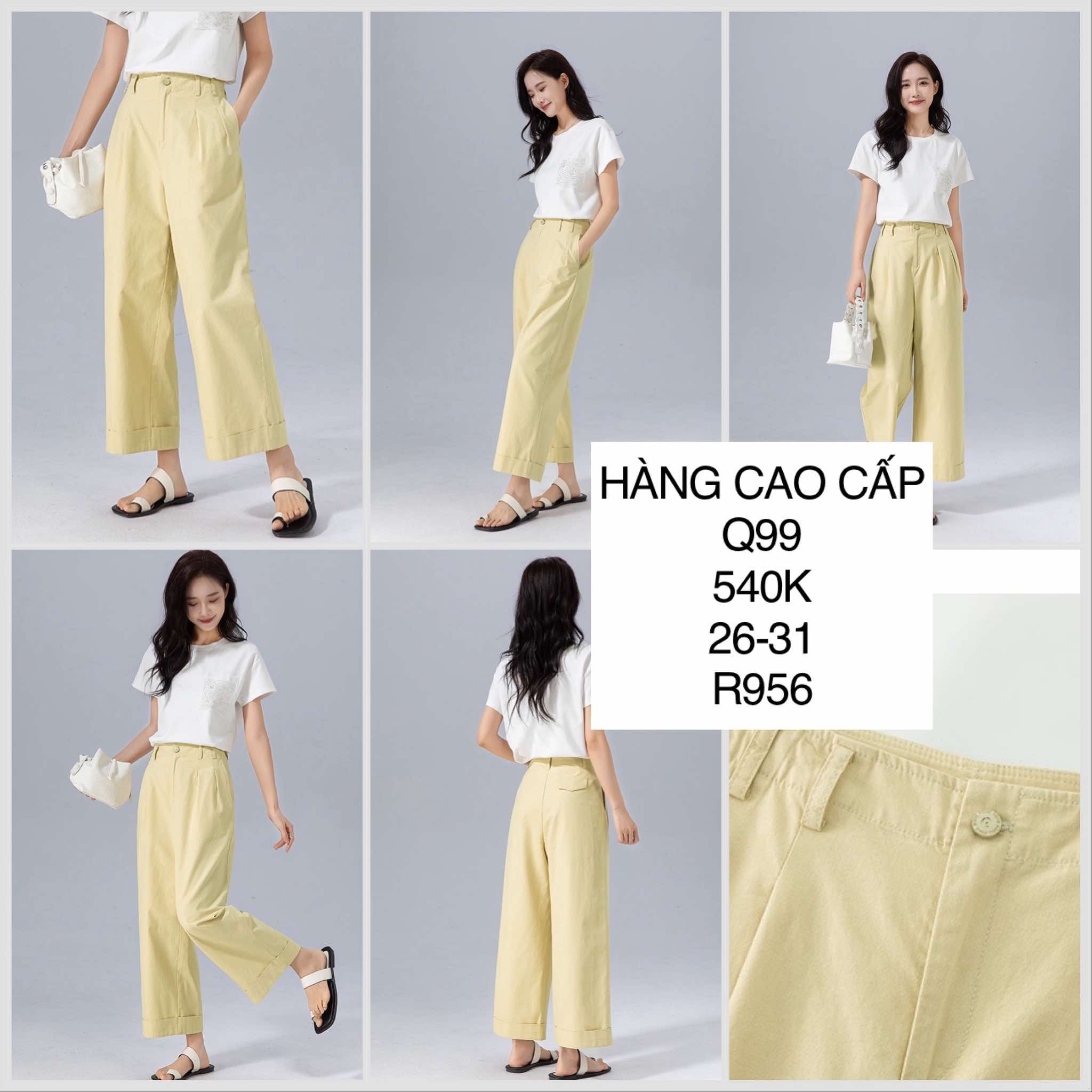  Quần suôn lửng Q99 