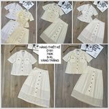  Set áo váy ren d181 