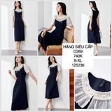  Đầm voan cổ bèo phối châu d269 