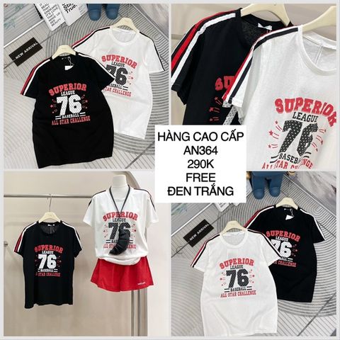  Áo thun số 76 AN364 