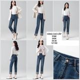  Quần jean ống ôm tag nâu chữ modern e586 