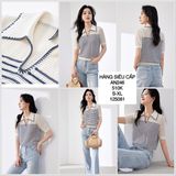  Áo dệt kim đục lỗ an246 