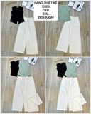  Set áo sát nách + quần suông D320 