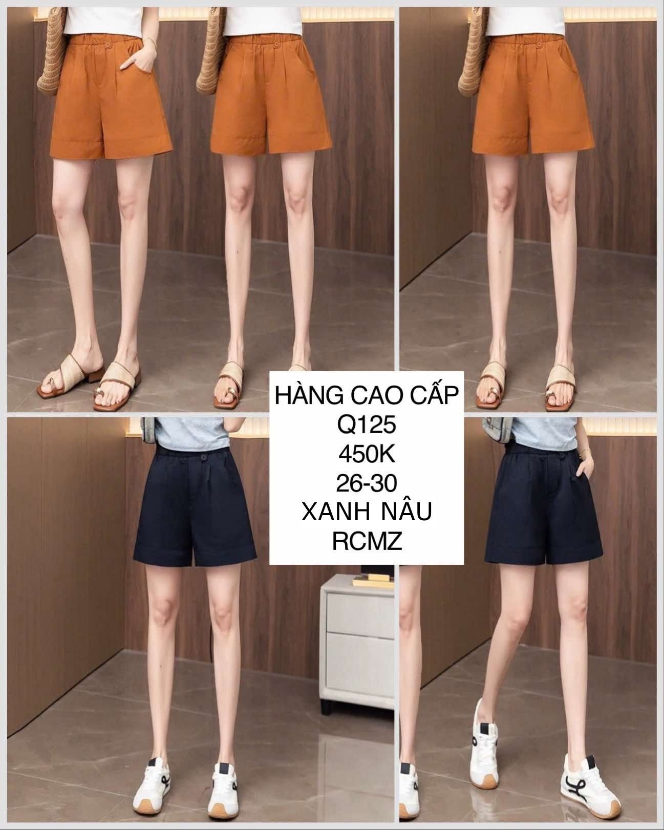  Quần short lưng thun Q125 