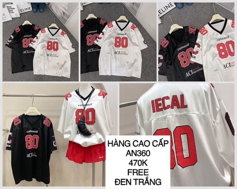  Áo thun số 80 AN360 